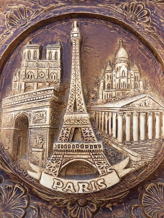 ☆★☆激レア品！フランス世界遺産 アンティーク3D立体 置物 木彫 木製☆★☆