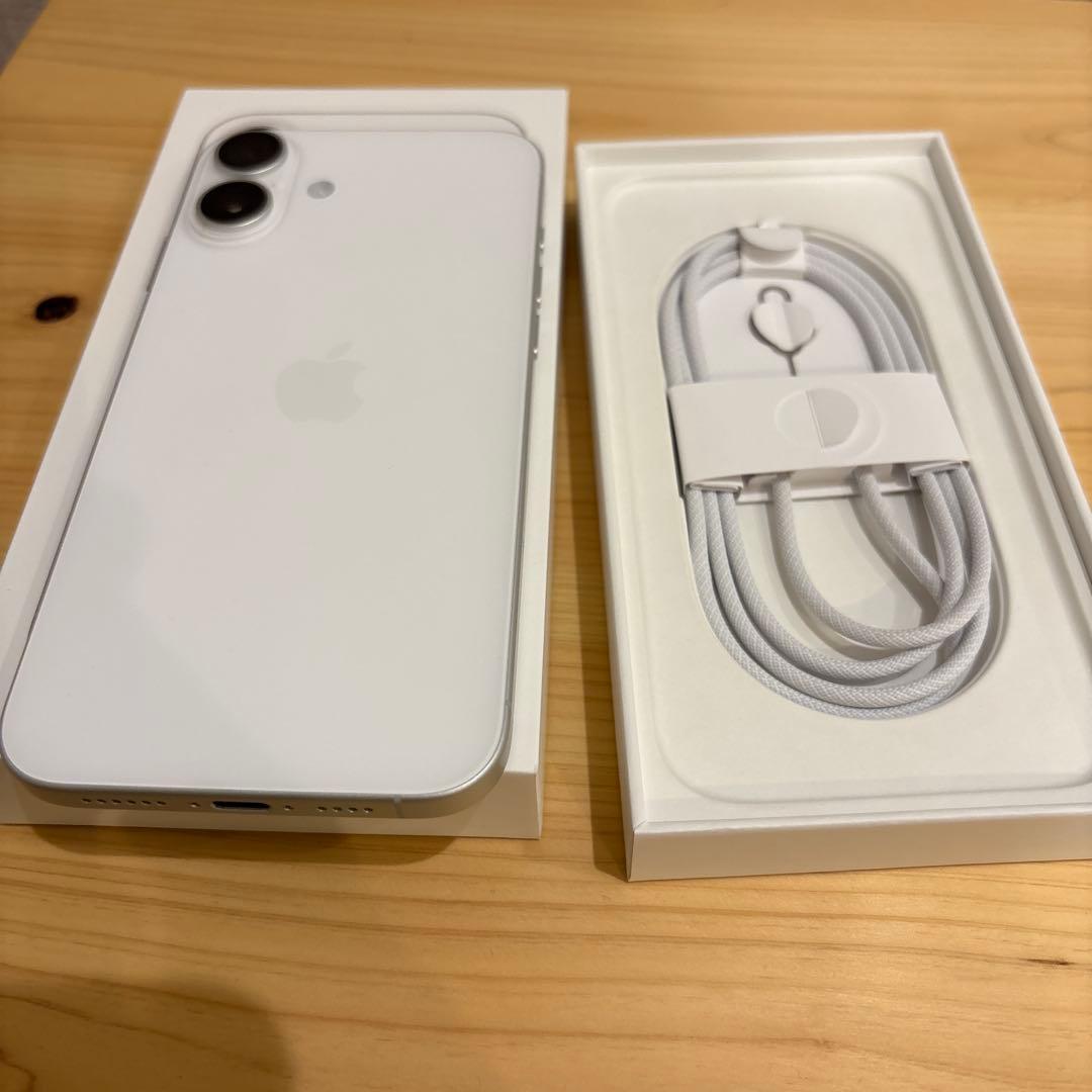 iPhone16plus 256GB ホワイト white Apple 本体