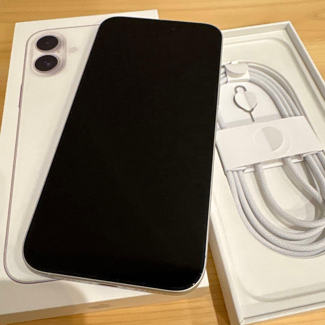 iPhone16plus 256GB ホワイト white Apple 本体