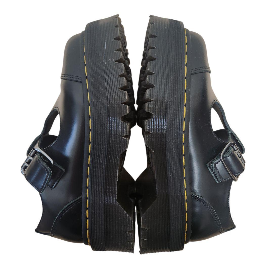 【u】ドクターマーチン べサン 厚底 ブラック UK3 箱あり 22㎝