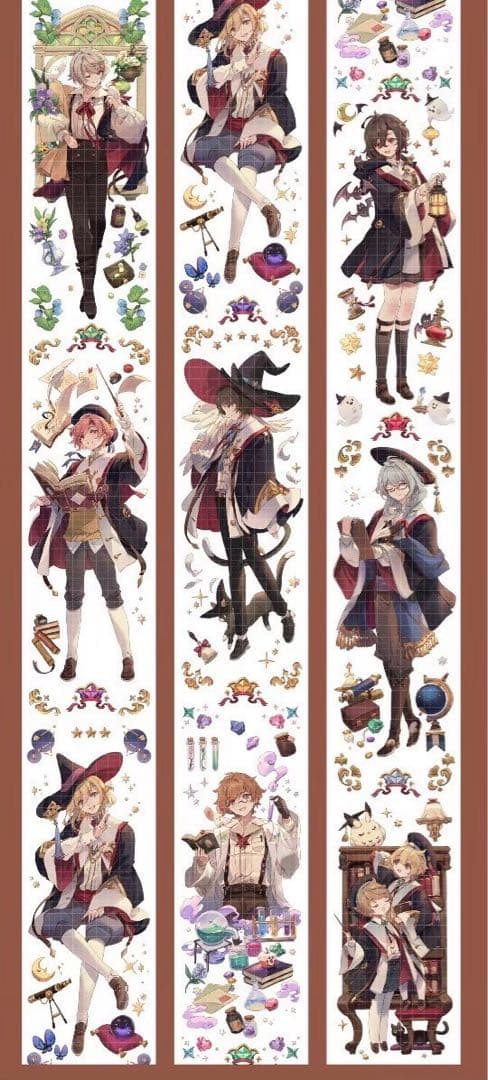 まぐろ　(人物・装飾マステ切り売り)