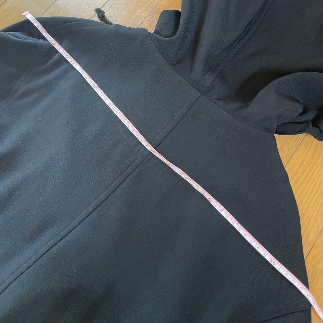 LIMI ヨウジヤマモト　ダブルジップコート　オーバーコート　フーディ