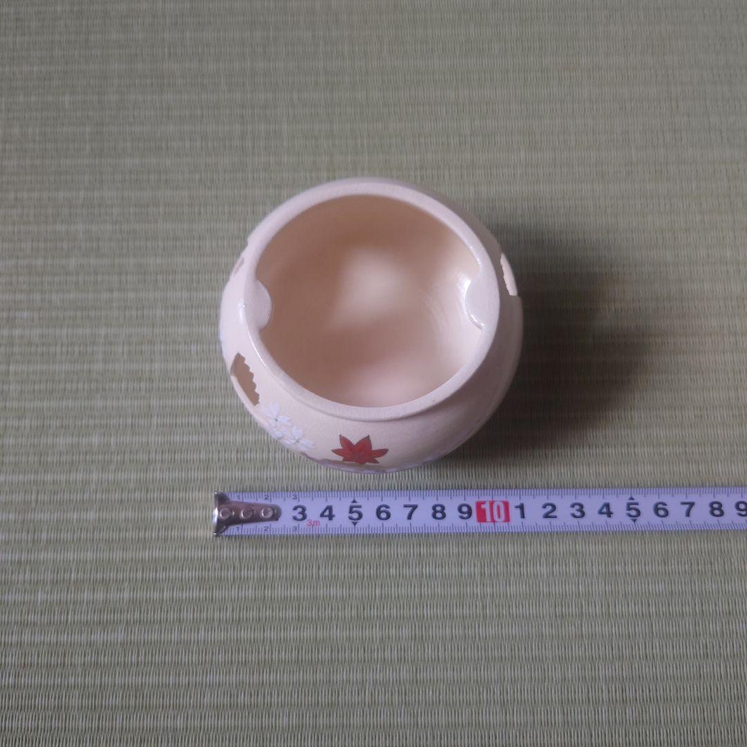 仁清雲錦画 茶巾台 f平安祥山作　茶道/茶道具