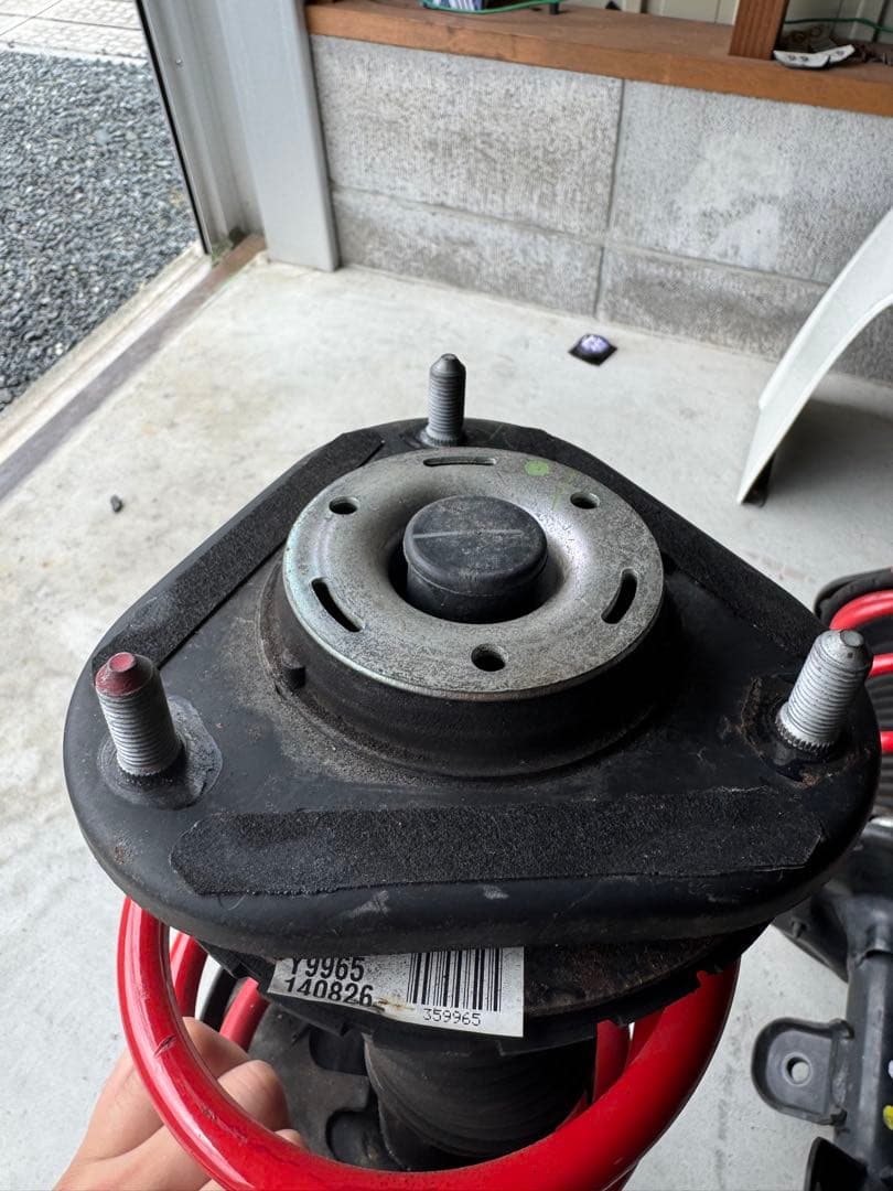 プリウス 30 ダウンサス　タナベ　NF 後期　純正　フロント　リア　ショック