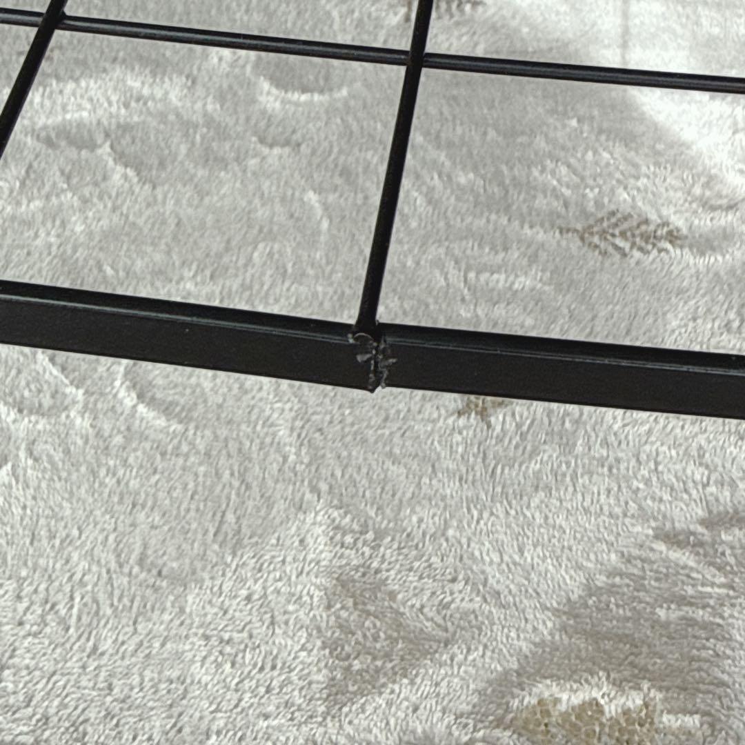 【美品】ミッドセンチュリー　ガラステーブル　レトロ　スペースエイジ