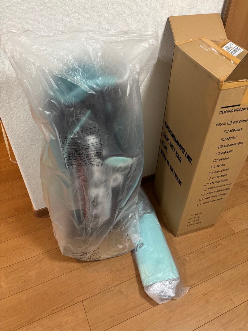 超美★限定レアカラーBLUE/BLACK elite grips キャディバック