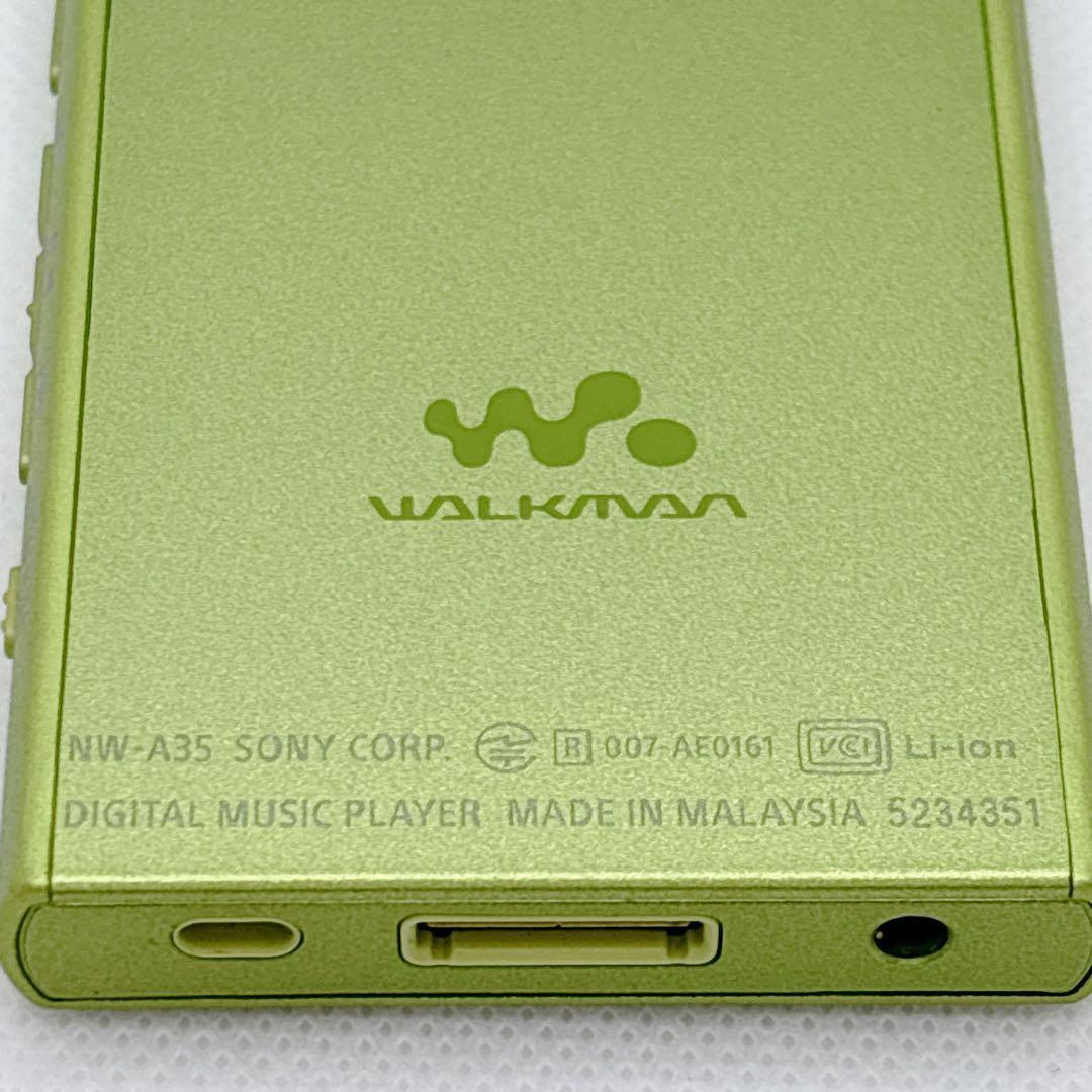 【ほぼ未使用】SONY WALKMAN NW-A35 ハイレゾ対応 イヤホン付き