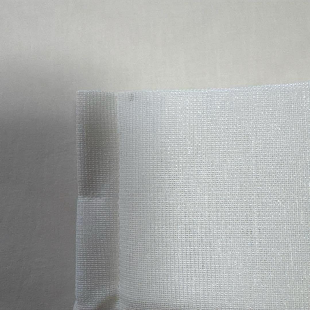 無印良品　8枚セット　プリーツカーテン　4枚　レースカーテン　4枚