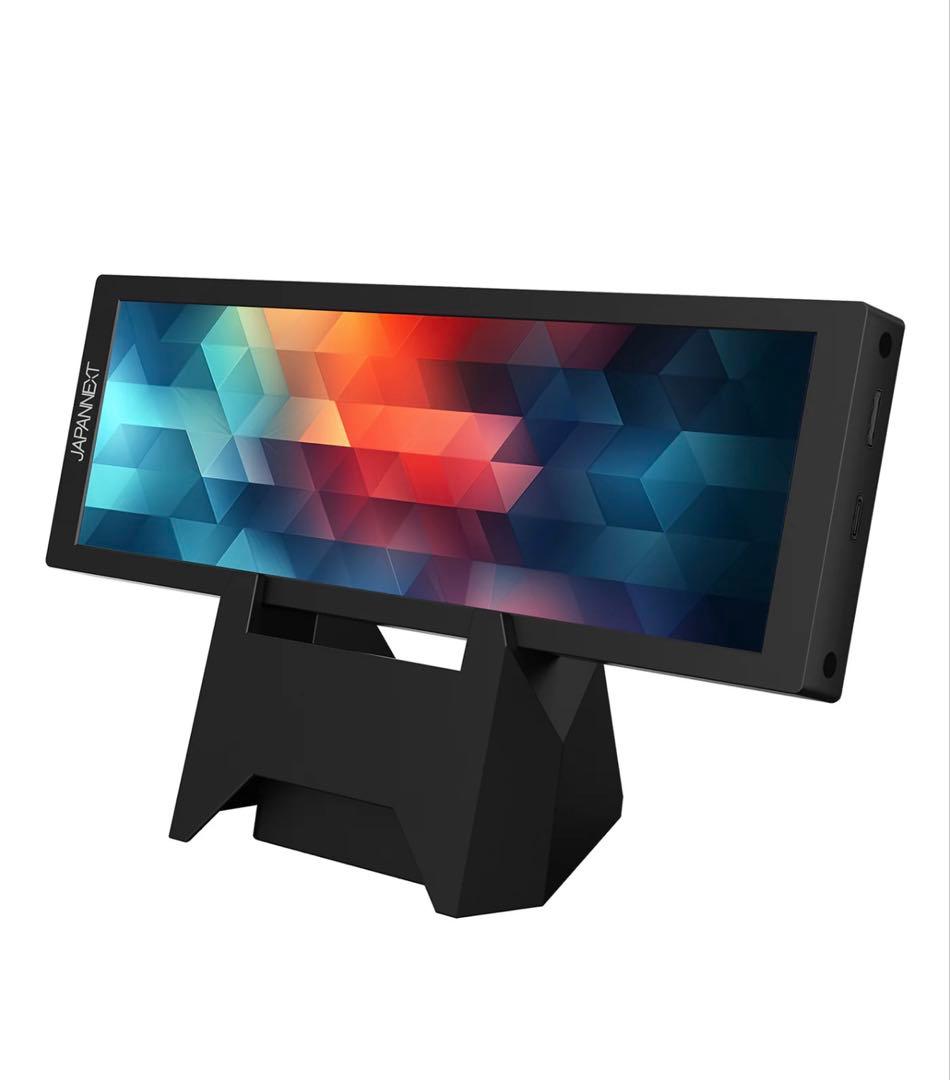 JAPANNEXT 7.8インチ IPSパネル搭載 400x1280解像度