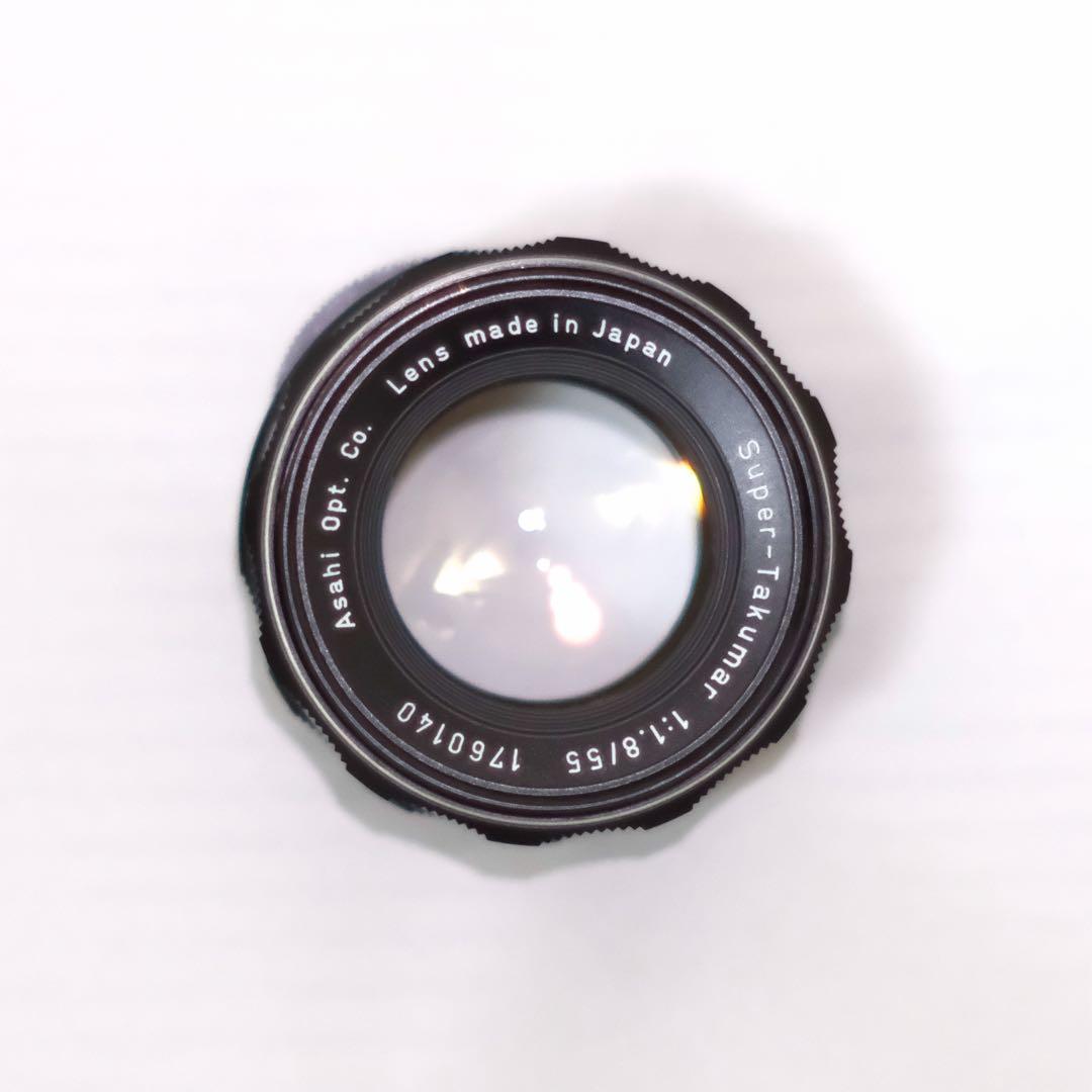 Super Takumar 55mm f1.8【M42】【最上級虹色フレア】希少