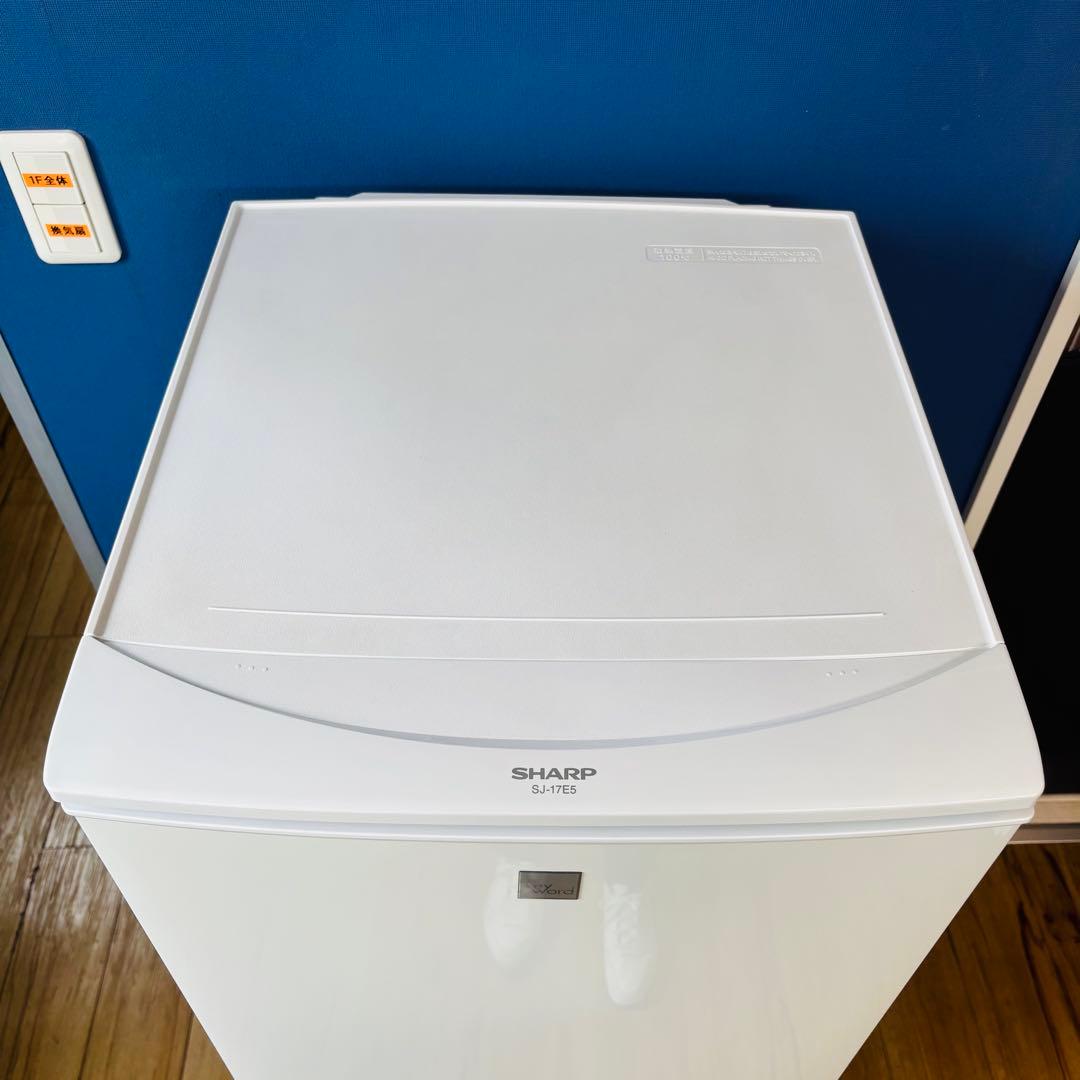 SHARP 167L 冷凍冷蔵庫 SJ-17E5-KW 2018年製