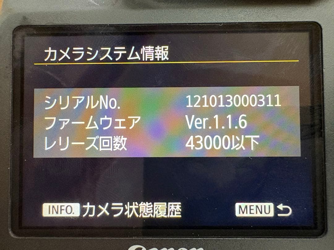 Canon EOS-1D X Mark II＋純正バッテリー2本