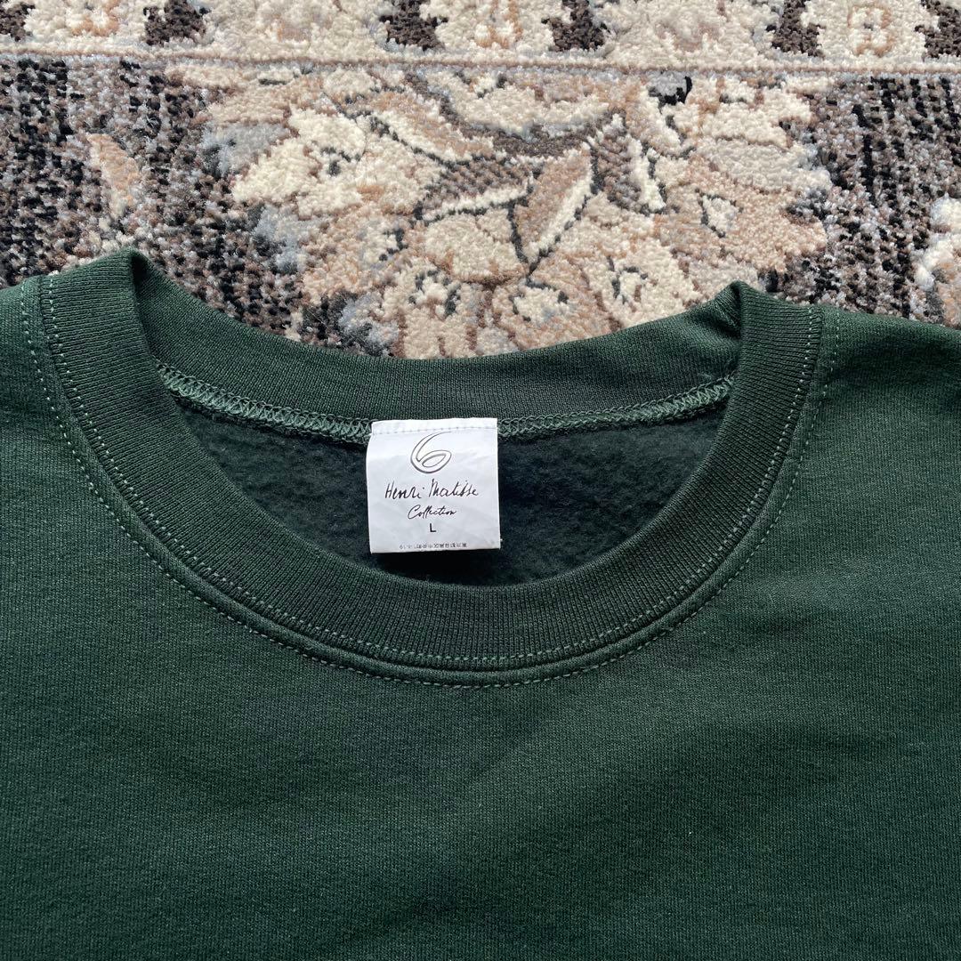 6(ROKU) HENRI MATTISE CUTOUT スウェット トレーナー