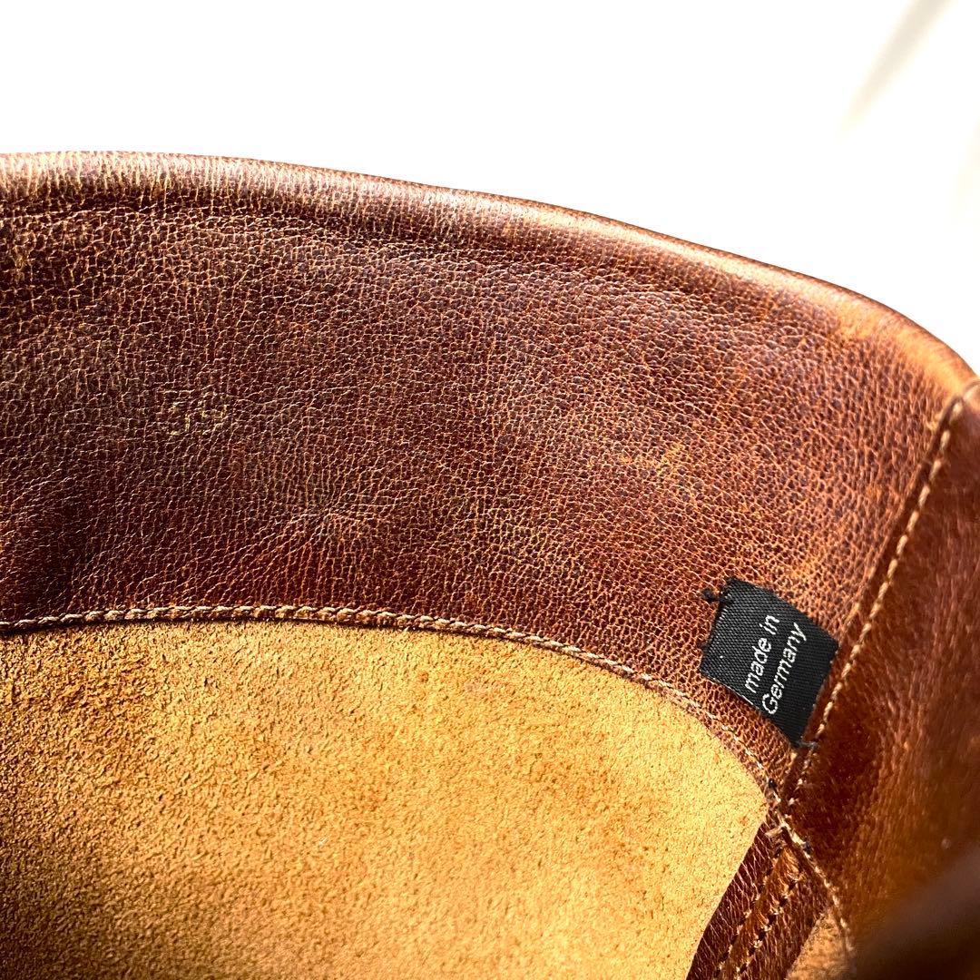 trippen トリッペン 39メキシコ ロングブーツ 革紐 訳あり 美品