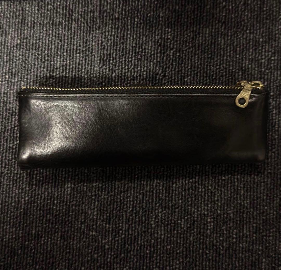 C COMPANY ルポペンケース&ルポ3ナチュラルペンケース&手入れ道具&革栞