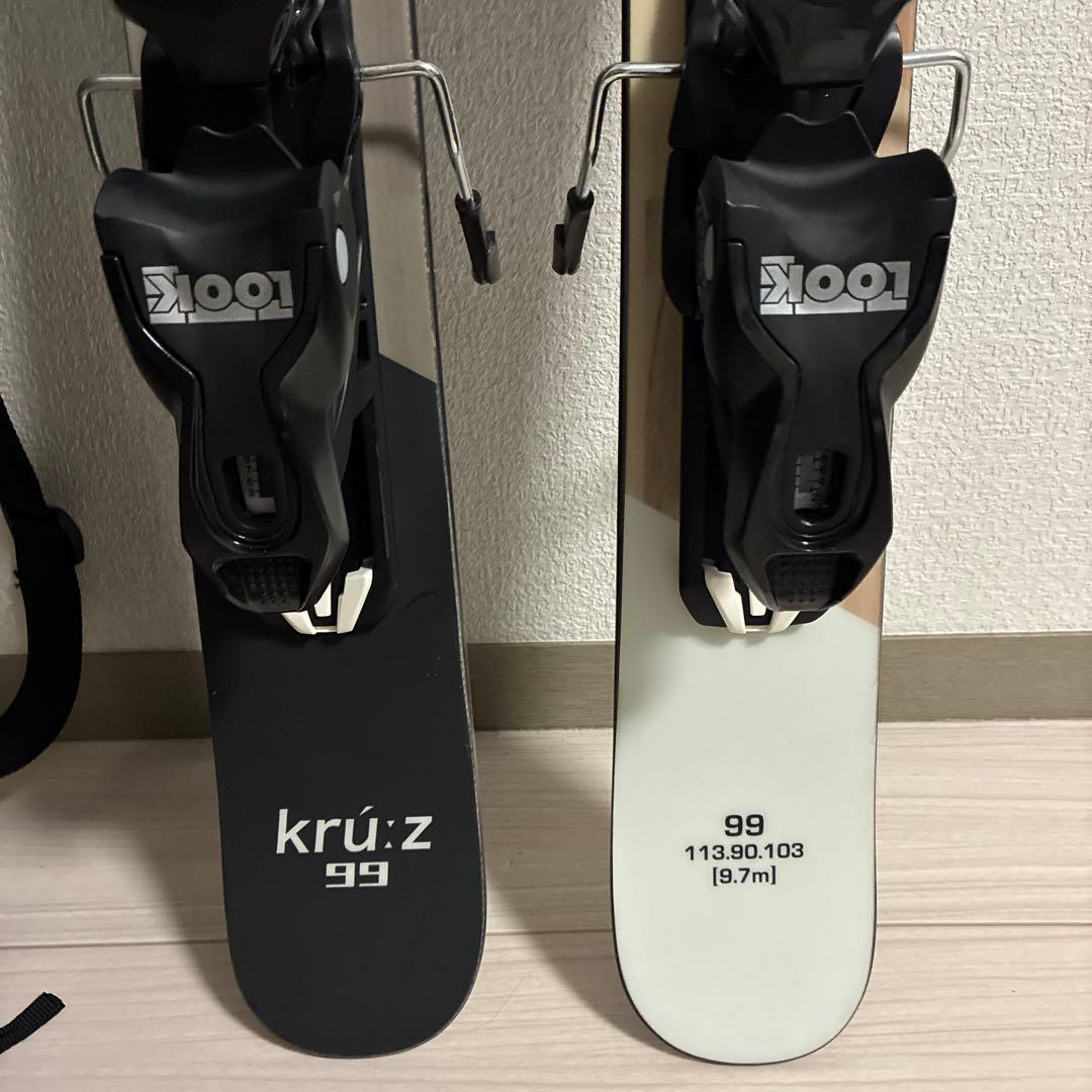 【新品】ZUMA ショートスキー、ファンスキー　ケース付