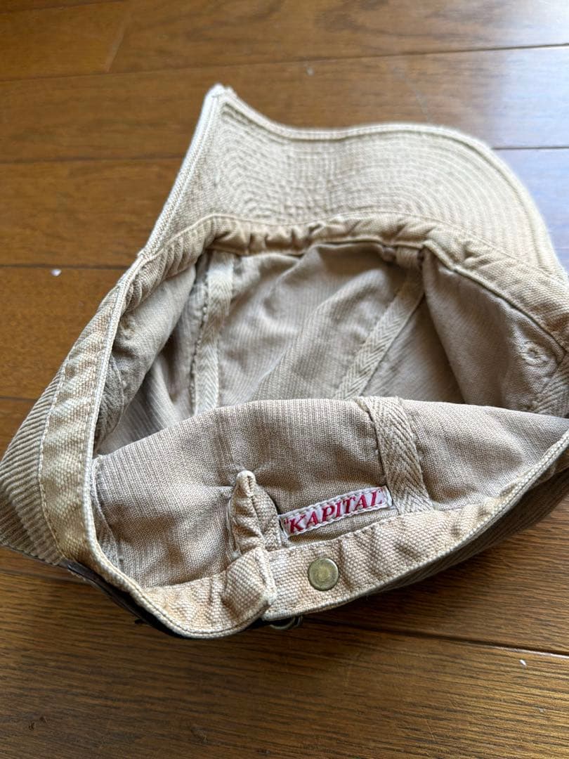 キャピタル コーデュロイワークキャップ