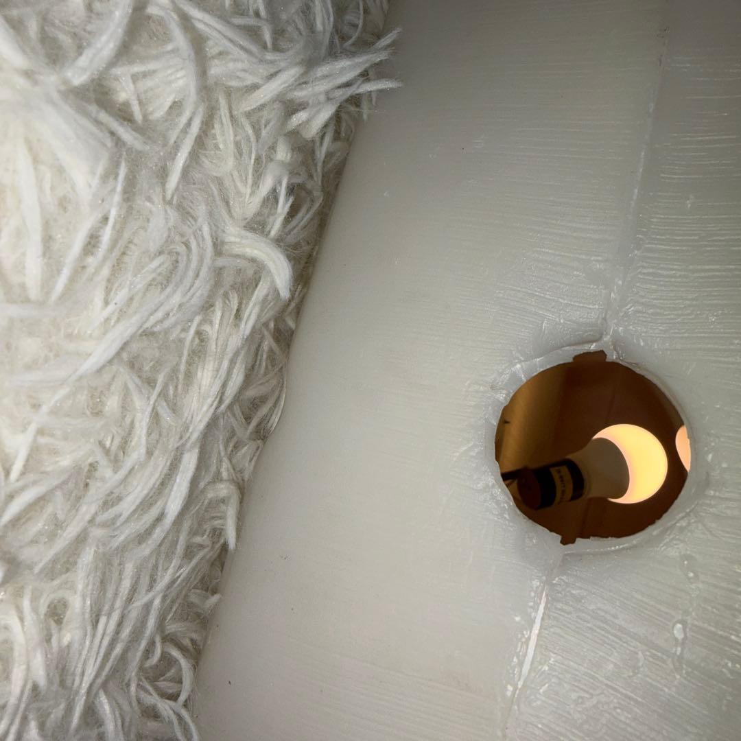 超特大 Empire サンタ フェイス ライト サンタクロース オブジェ