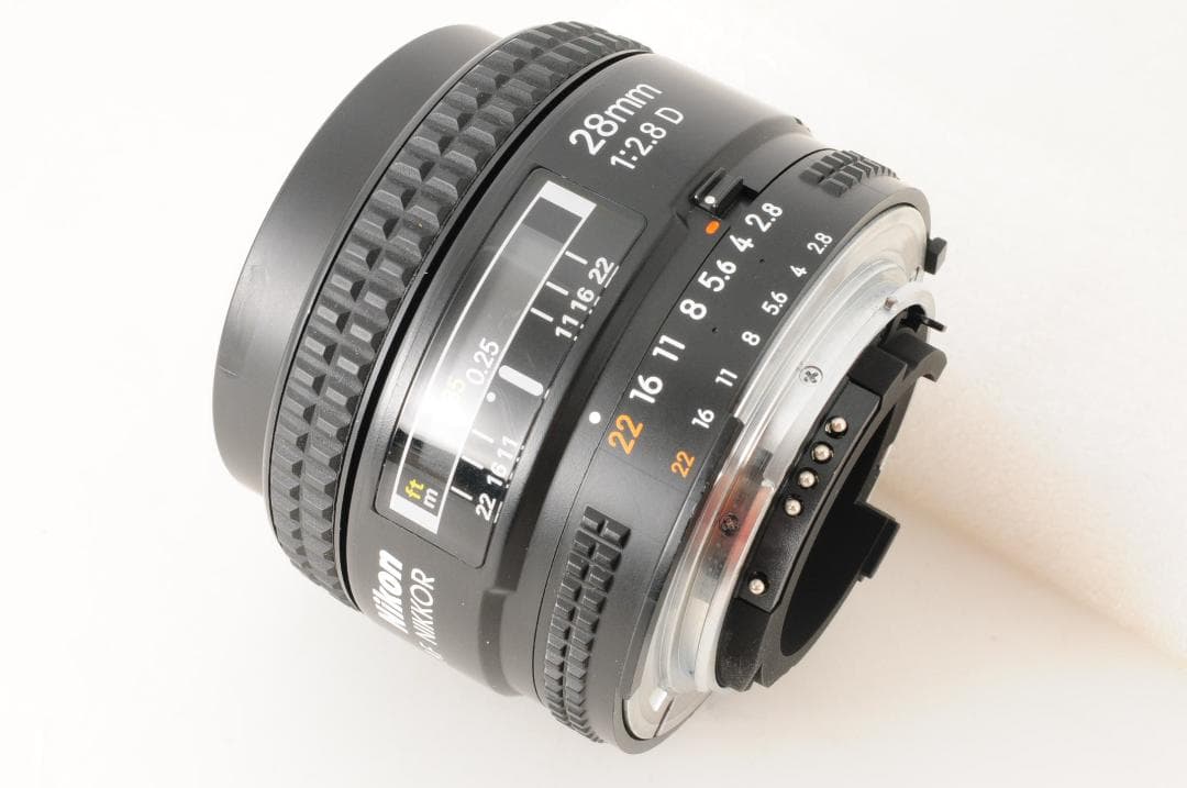 【広角単焦点】Nikon AF nikkor 28mm F2.8 D 美しいボケ