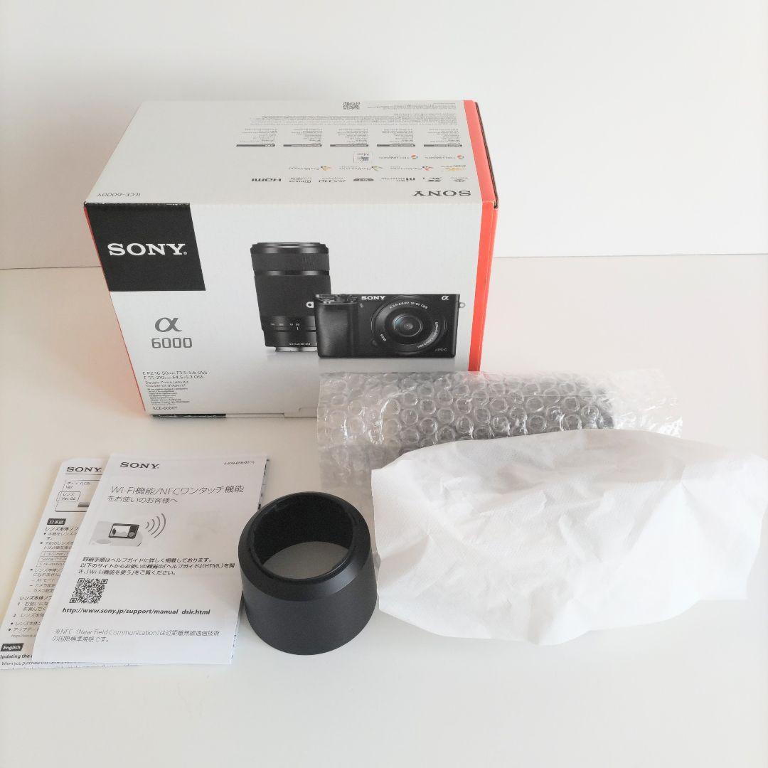 SONY α6000 ダブルレンズキット ILCE-6000Y