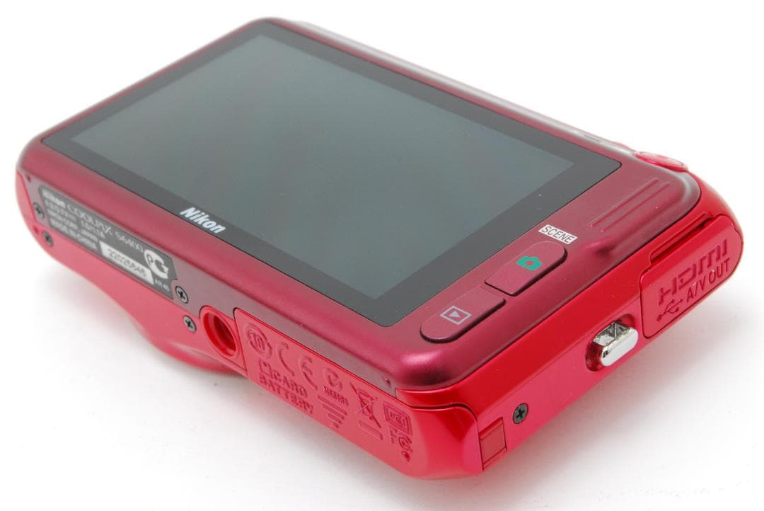 Nikon COOLPIX S6400 赤 動作確認済み
