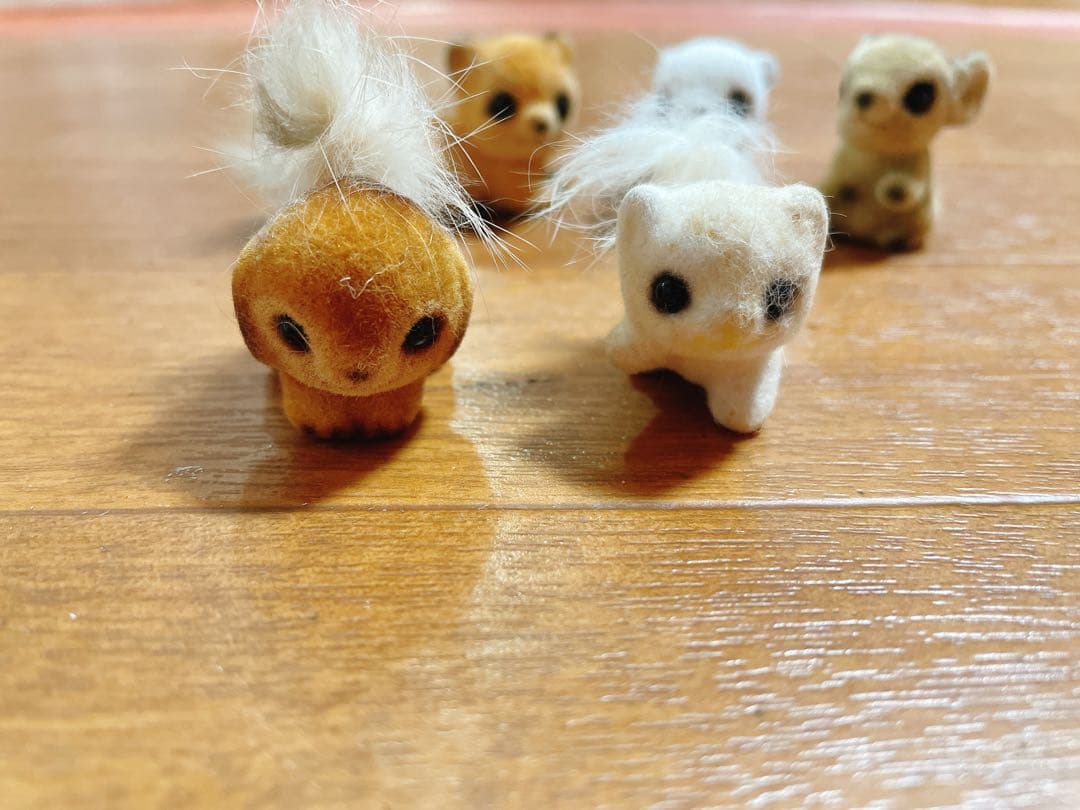 CENTEX センテックス フロッキー 人形 オコジョ シロクマ ネズミ イヌ