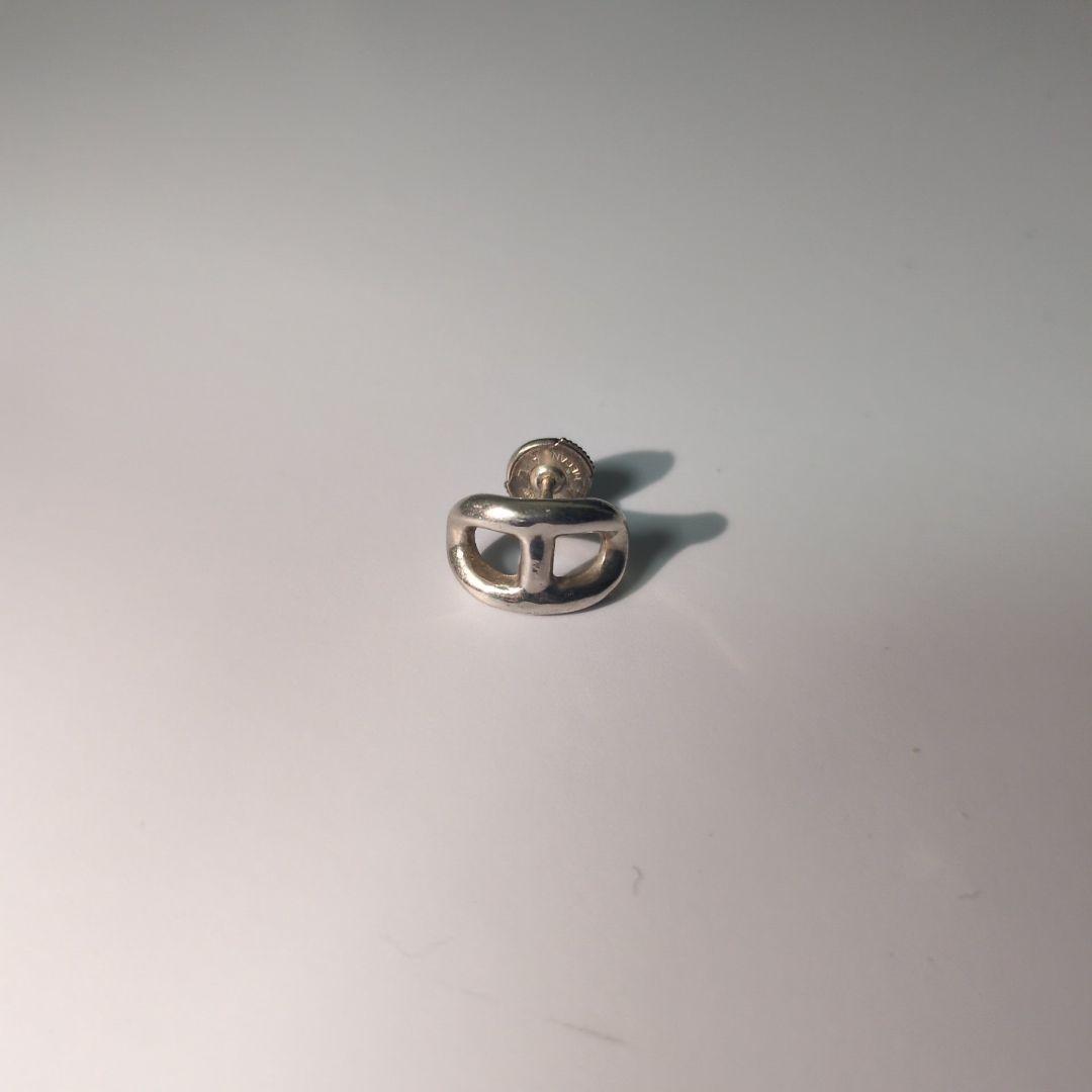 【美品】HERMES シェーヌダンクル ピアス