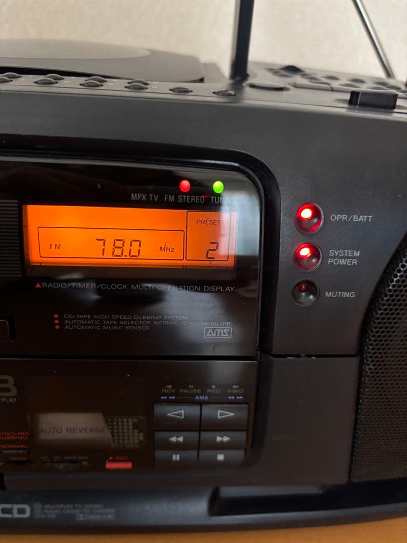 SONY ドデカホーンCD CFD-700 一部ジャンク