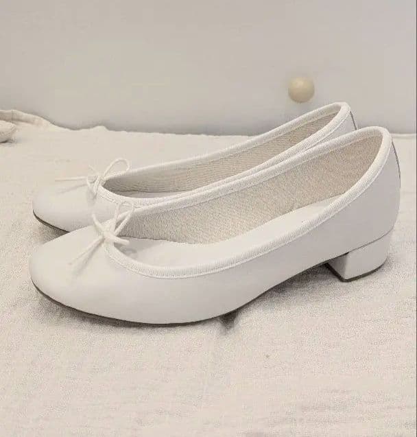 極美品　レペット　カミーユ　ホワイト　白　repetto　バレエ