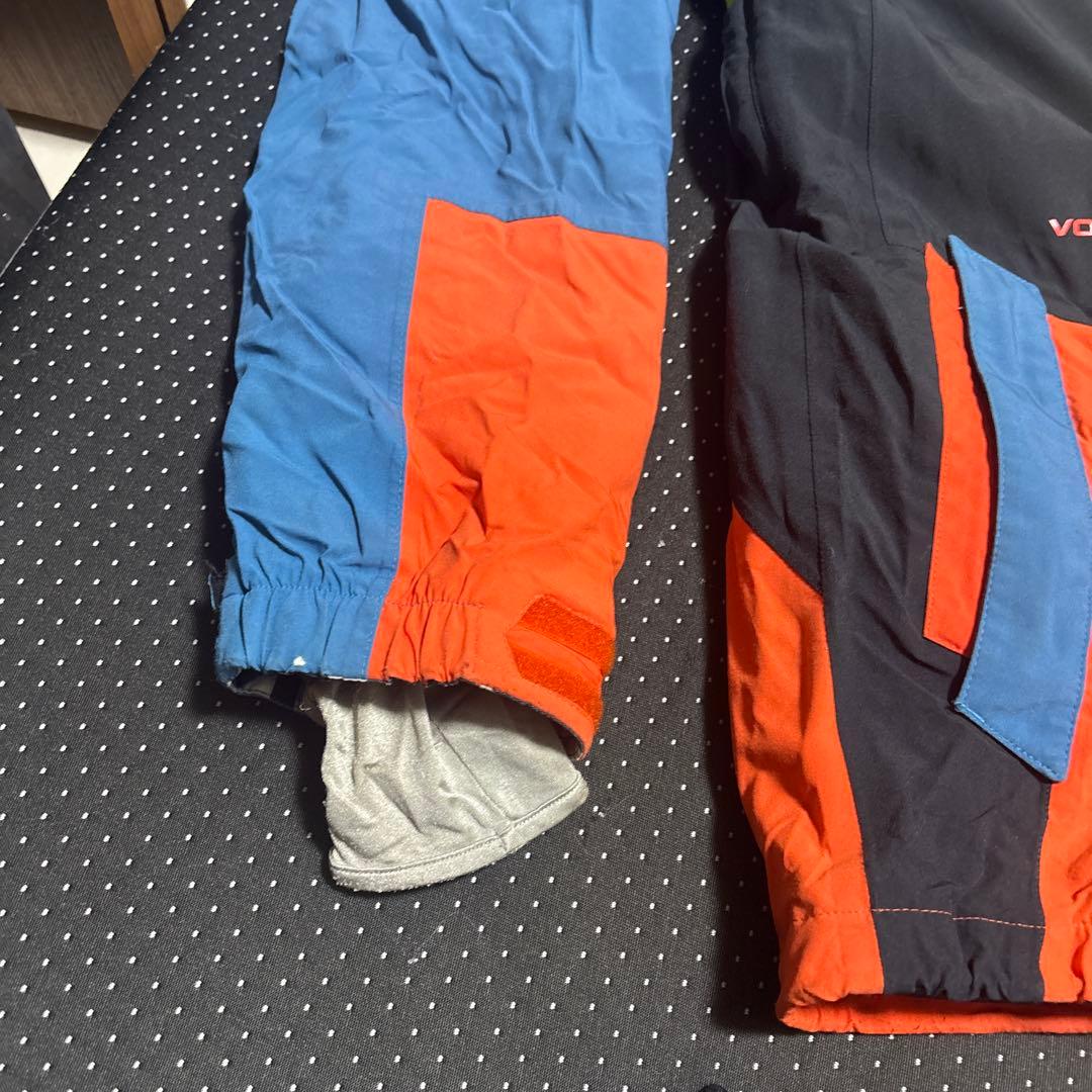 Volcom スキーウェア オレンジ/青/黒