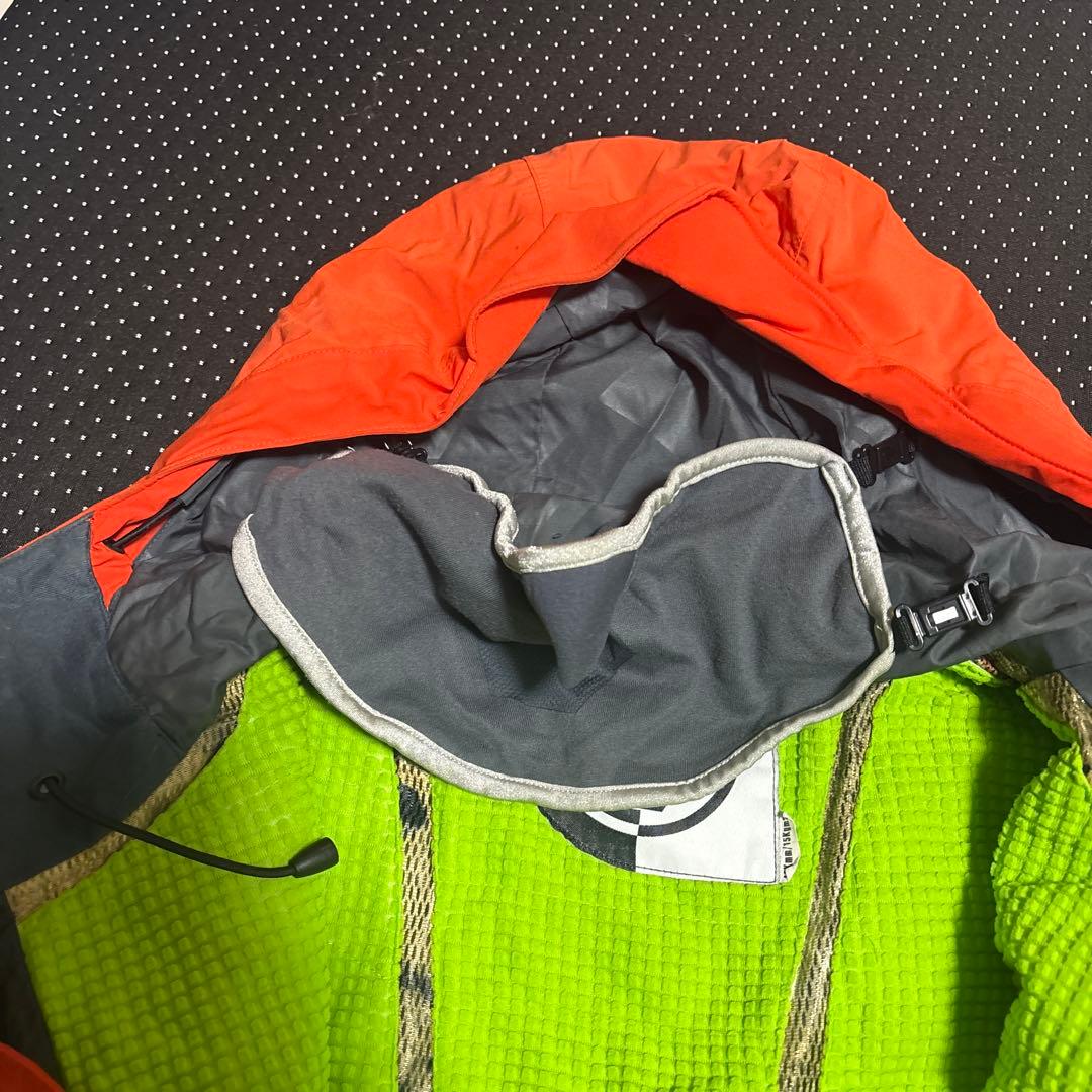 Volcom スキーウェア オレンジ/青/黒