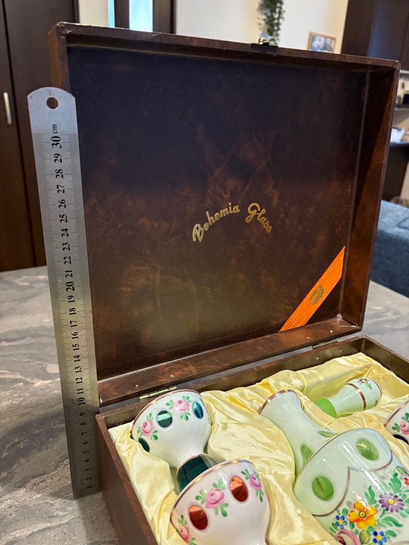 Bohemia Glass デキャンタセット