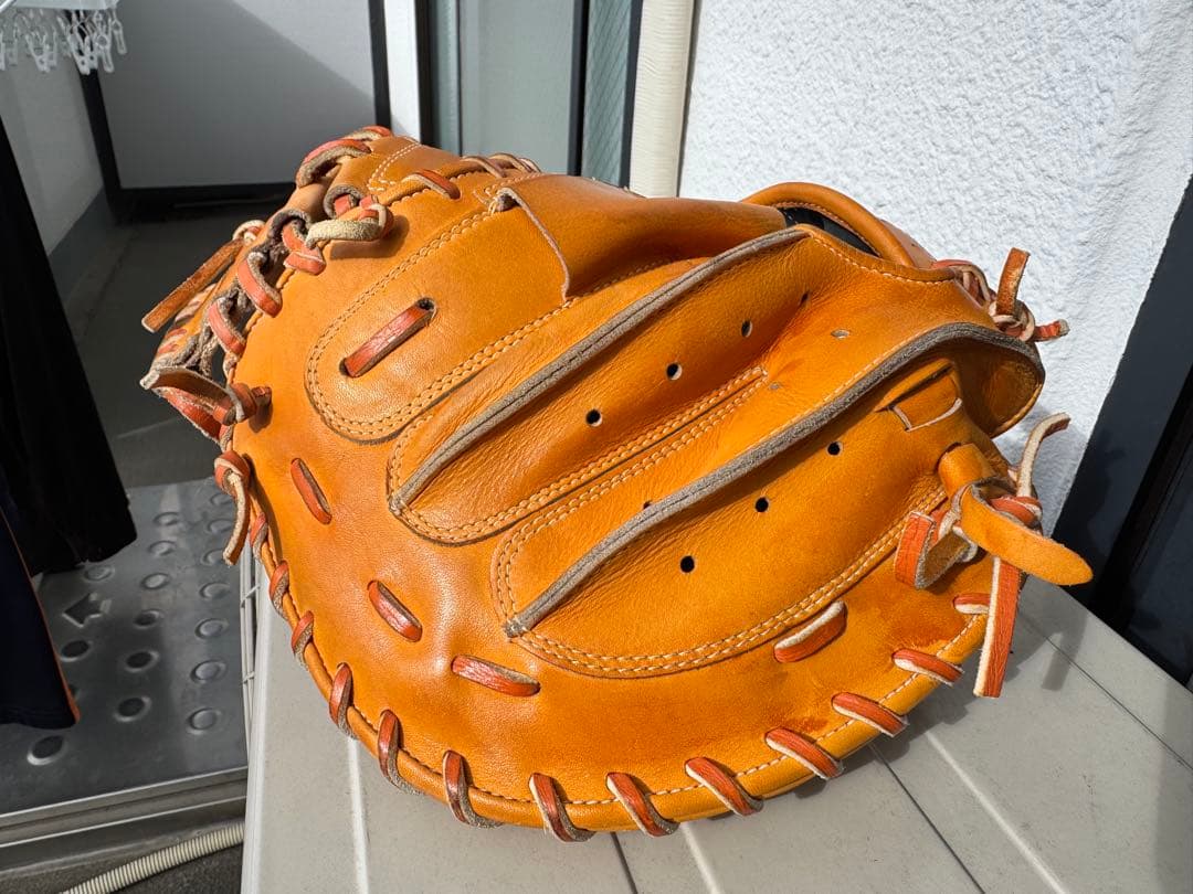 【ネオステイタス】ゼット 一般軟式キャチャーミット&オレンジ