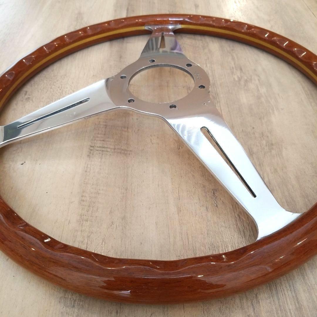 NARDI☆ナルディクラシックウッドポリッシュ/【当時物】ヴィンテージ 37Φ