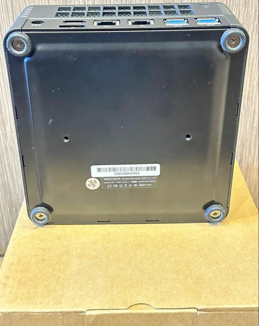 MINIS FORUM ベアボーンキット AMD Ryzen 3