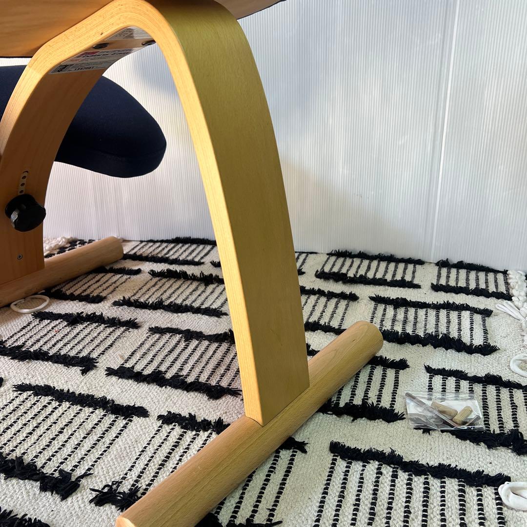 美品✨ Rybo リボ社 バランスイージー バランスチェア ネイビー 姿勢改善