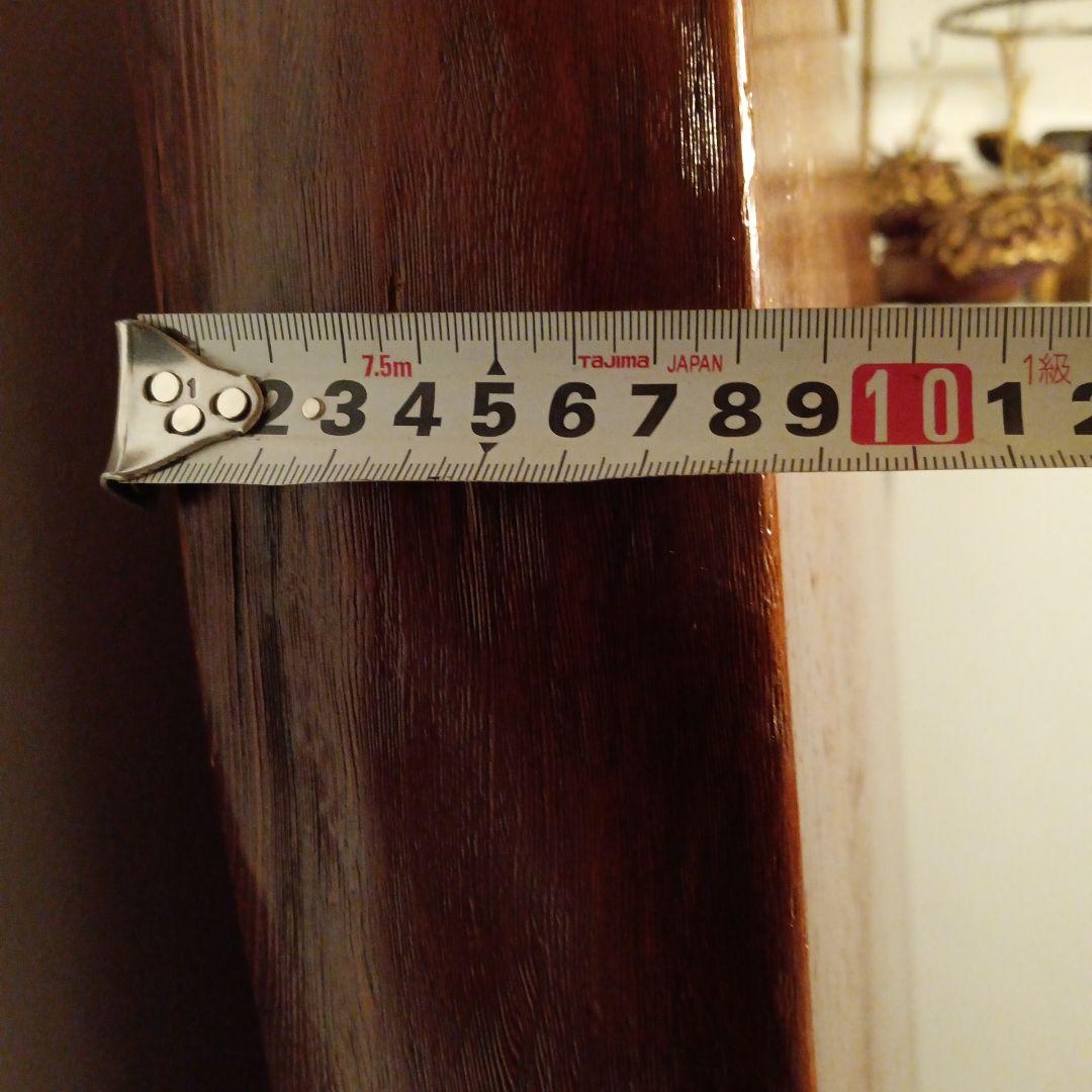 一枚板　天然無垢材使用　無垢板　デスク　テーブル　栃　天然木版