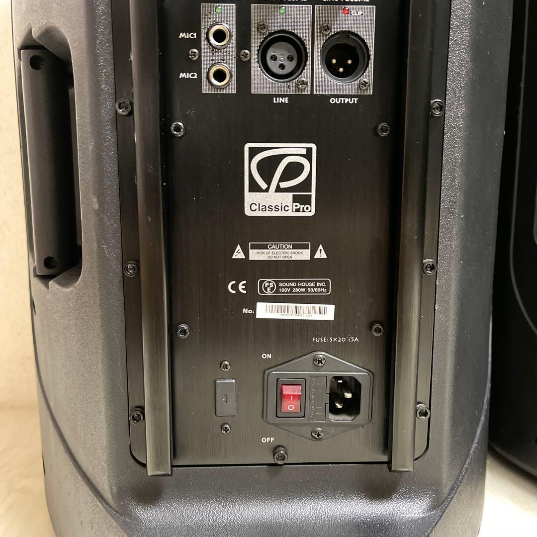 Classic Pro CSP12P パワードスピーカー　動作確認済み