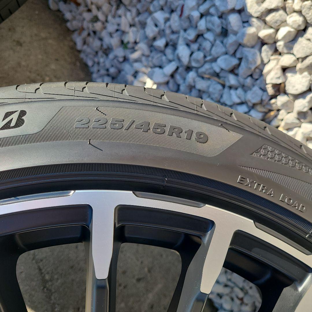 ZR-V無限19インチアルミホイール ブリジストン.レグノ(ホイールナット付き)