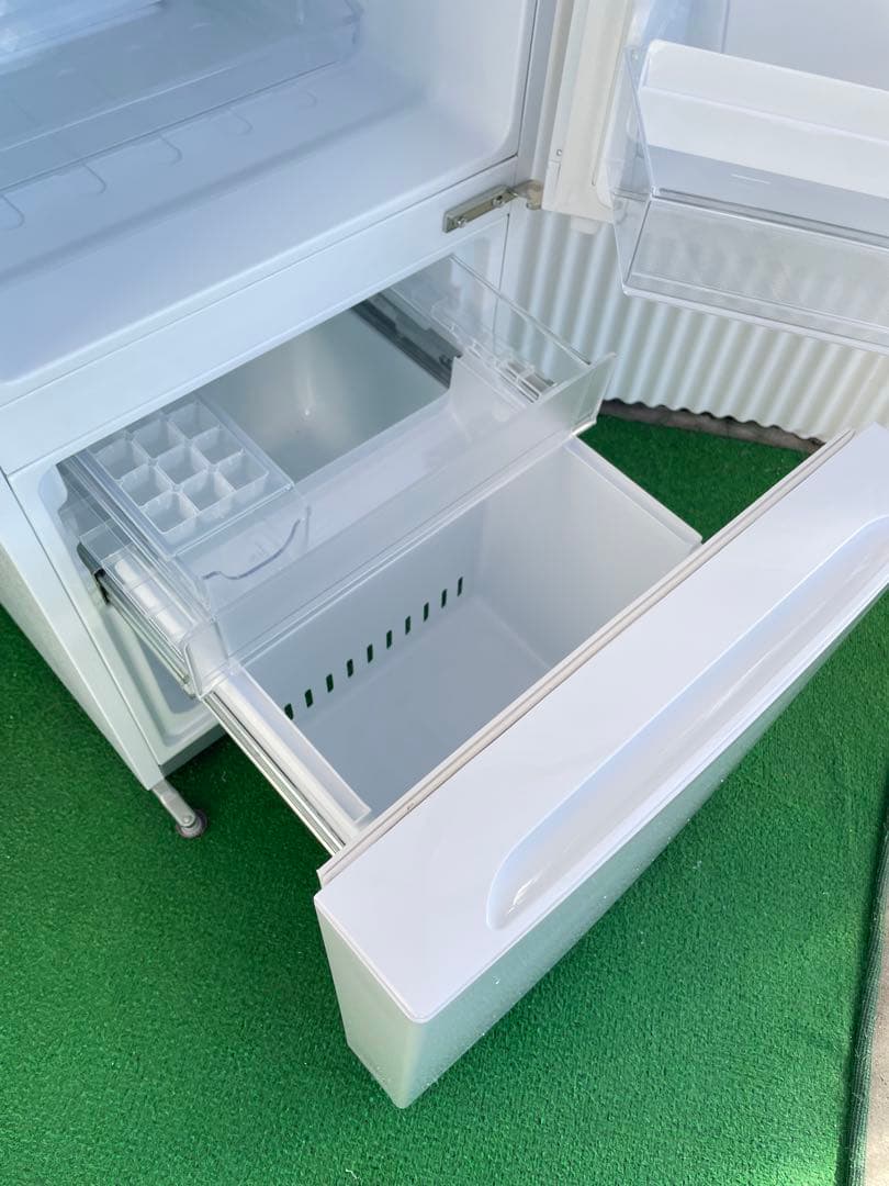 907 ヤマダセレクト おしゃれホワイト2ドア冷蔵庫 156L 一人暮らし 単身