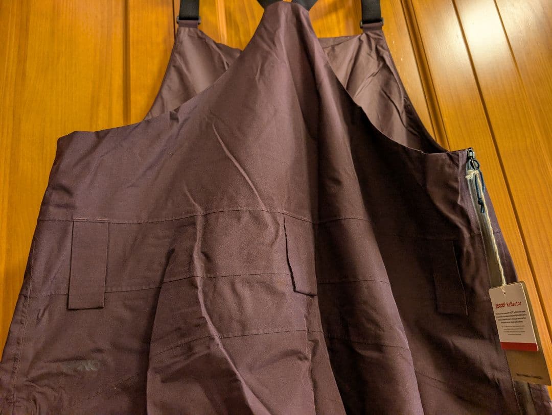 Patagonia メンズ・パウダー・タウン・ビブ オブシディアンプラム L