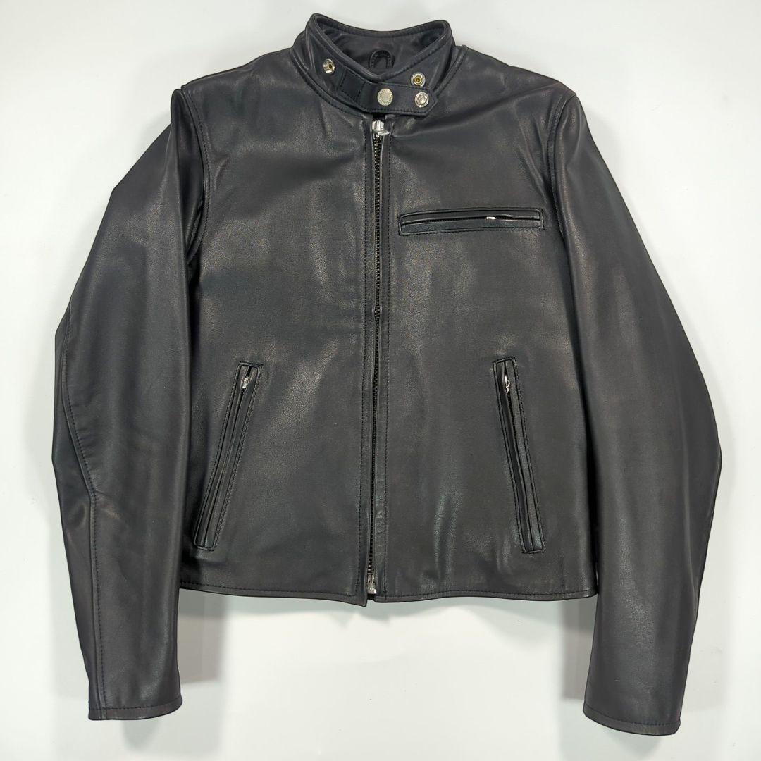 NANKAI ９レザージャケット ライダース ライナー付　キルティング　羊革本革