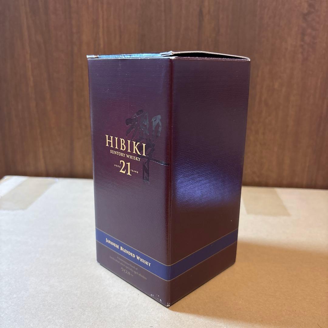 サントリーウイスキー響21年　350ml 箱付 ジャパニーズウイスキー 未開封