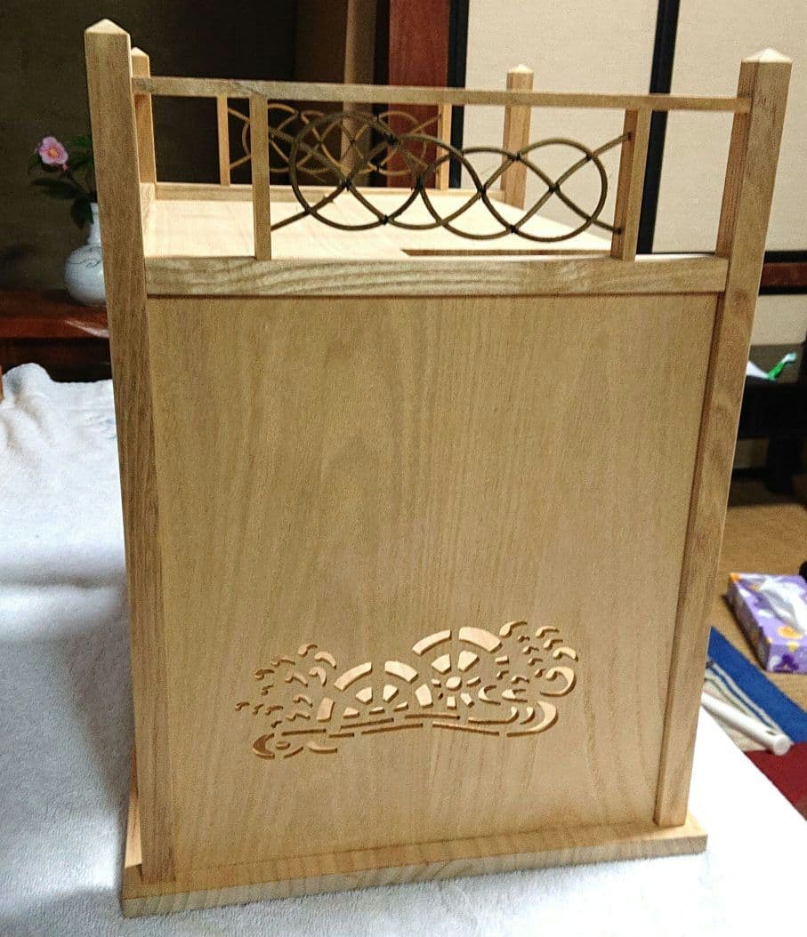 茶道具相生棚木製A466