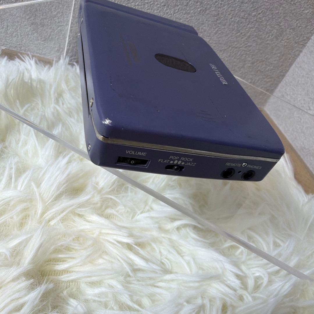 【超希少カラー】aiwa 薄型高音質 カセットプレーヤー HS-PX720