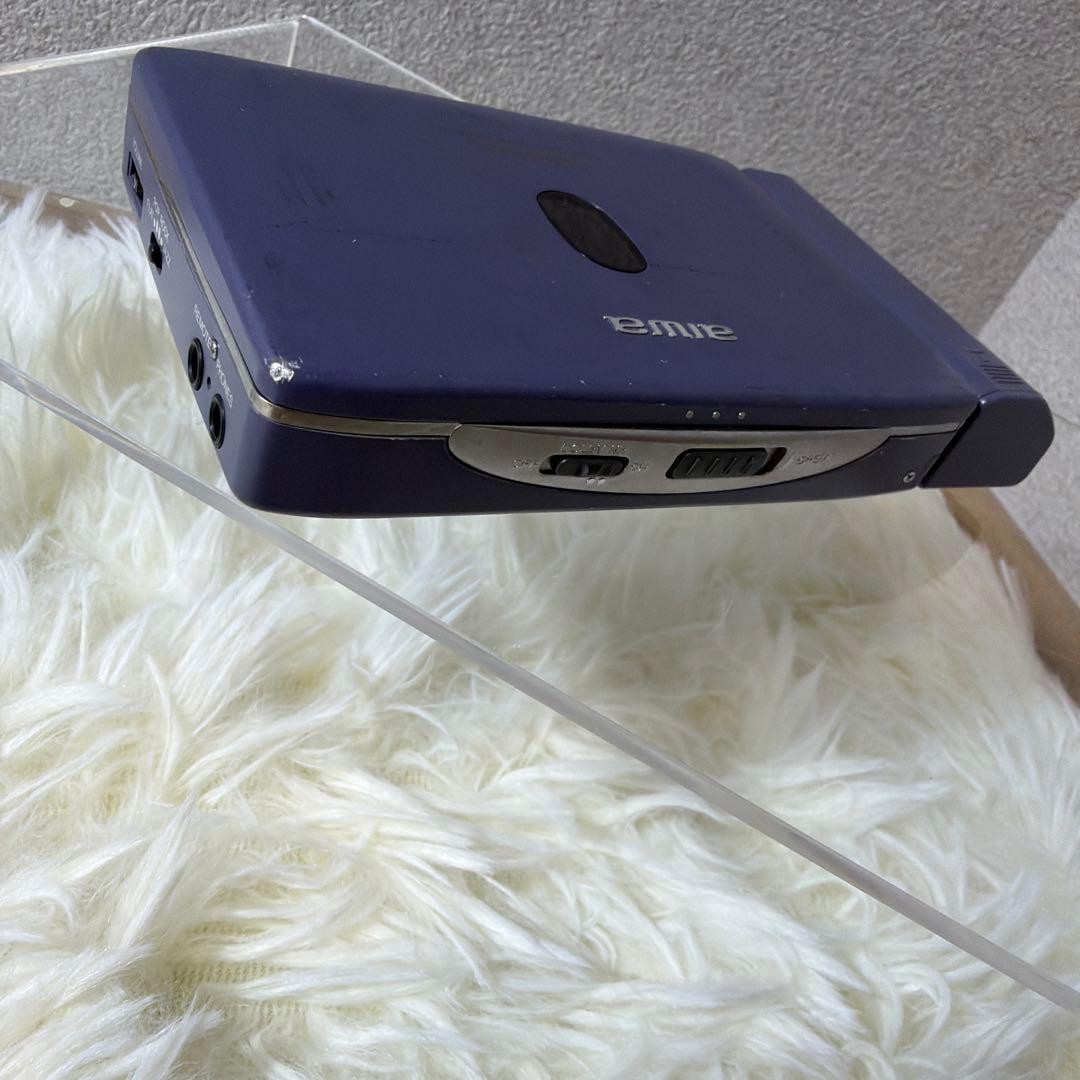 【超希少カラー】aiwa 薄型高音質 カセットプレーヤー HS-PX720