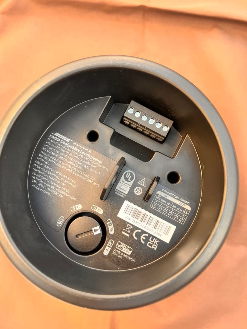 Bose ブラック スピーカー　DM3P 1ペア　ペンダント型