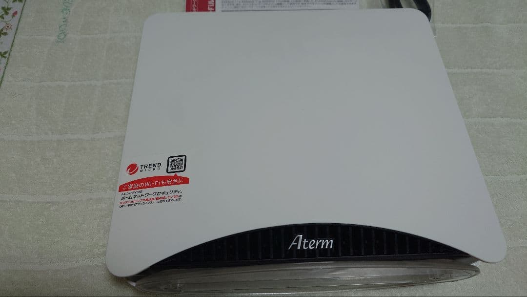 NEC 無線LANルーター Aterm WX11000T12　✕　２台