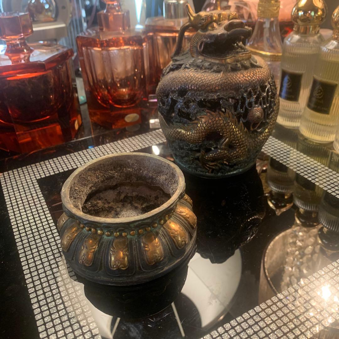 大明宜徳御製　龍　香炉