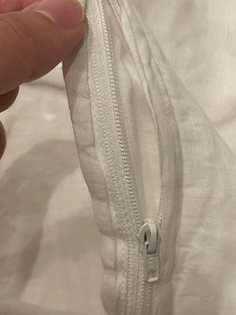 無印良品グレー羽毛掛け布団軽量一層式ダブル